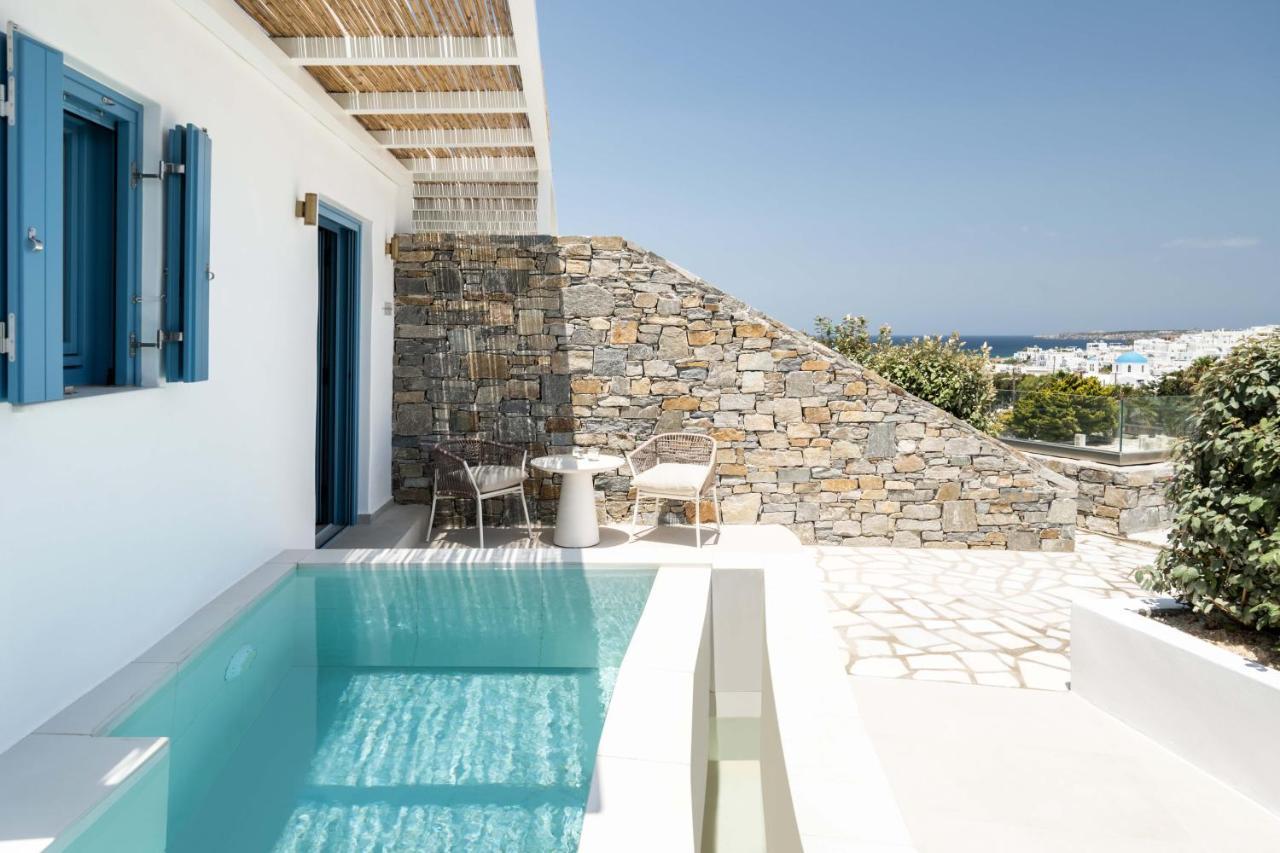 Aura Suites Paros เนาซา ภายนอก รูปภาพ