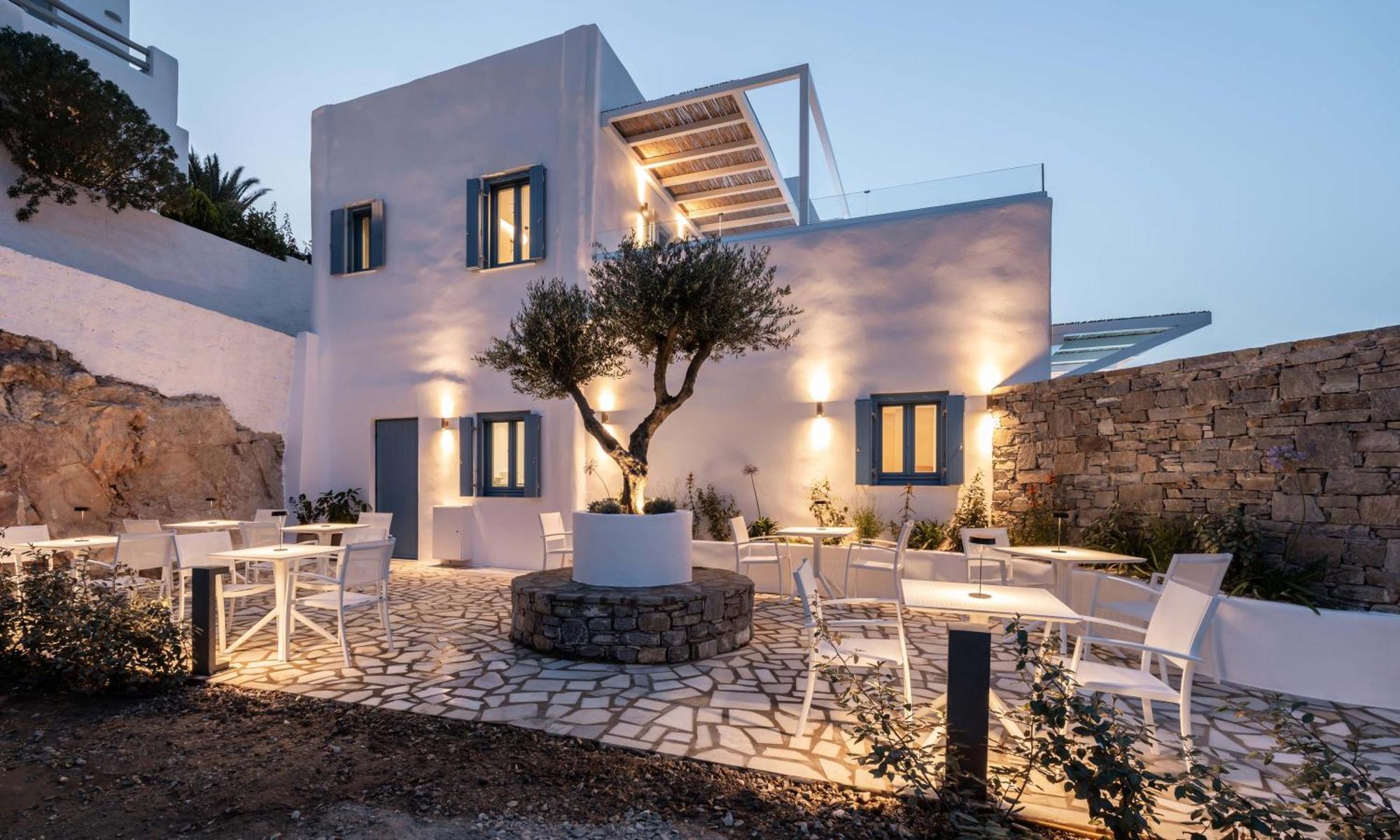 Aura Suites Paros เนาซา ภายนอก รูปภาพ