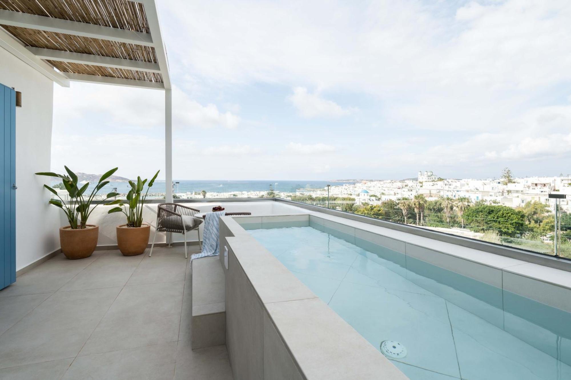 Aura Suites Paros เนาซา ภายนอก รูปภาพ